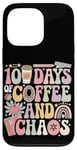 iPhone 13 Pro 100 Days Of School Teacher Coffee Lover Case