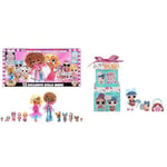 L.O.L. Surprise! 576532EUC LOL OMG Magic Studios-70+ Surprises, 12 2 Fashion Dolls & LOL Surprise Confetti Pop Birthday Sisters - Limited Edition Collectable Lil Sister Dolls