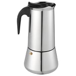 1 Pc Stainless Steel Coffee Pot Espresso Coffee Maker for 12 People (Silver)