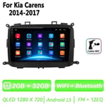 9" Android Car Radio GPS Sat Nav for KIA Carens 2013 - 2018 Bluetooth USB 2+32GB