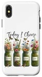 Coque pour iPhone X/XS Mason Jars Floral Choisissez Faith Hope Love Joy Flower