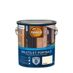 Lasure extérieure protectrice acrylique volets et portails Xyladecor satin 5L lin opaque