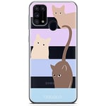 BABACO ERT Group Coque de téléphone Portable pour Samsung M31 Original et sous Licence Officielle Motif Cats 014 Parfaitement adapté à la Forme du téléphone Portable, partiel imprimé