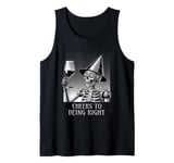 Cheers To Being Right Tin Foil Hat Skeleton Tank Top