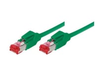 Tecline 0,3M Cat6a S/Ftp, 0,3M, Cat6a, S/Ftp (S-Stp), Rj-45, Rj-45