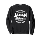 Japan Akihabara Tokyo Rising Sun Tradition Future Kanji Sweatshirt