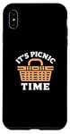 Coque pour iPhone XS Max It's Picnic Time - Fun Picnic Basket Design for Outdoor Love
