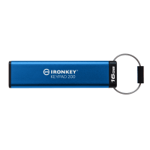 Kingston Technology IronKey Keypad 200 USB-minnepenn 16 GB USB Type-A 3.2 Gen 1 (3.1 Gen 1) Blå