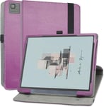 Coque For Boox Tab Ultra C Pro,En Cuir Protecteur Avec Stand Étui En Pu Cuir Rotative 360 Degrés Housse De Protection Flip Case Cover Pour Boox Tab Ultra 10.3 Inch Tablet,Violet.[G1040]