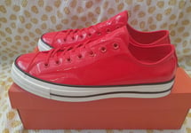 Converse Chuck 70 Ox 'Red Patent' 162442C Trainers Men’s Size 11.5uk Very Rare