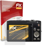atFoliX 3x Film Protection d'écran pour Nikon Coolpix S3100 mat&antichoc