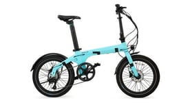 Velo electrique pliant flebi eolo bleu ciel   roues 20