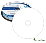 10 Mediarange Blu Ray 6x Inkjet Printable Blank discs BDR BD-R 25GB MR500 HTL