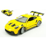 FR- Welly PORSCHE 911 (992) GT3 RS YELLOW 1:24 - WE24122WY