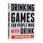 Drinking Games for People Who Never Drink [50 Drinking Game Cards]