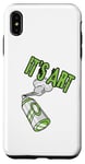 Coque pour iPhone XS Max Graffiti Spray Can It Art Peinture Design Tag Wall Hochet Life