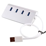 CHENYANG High Speed 4 Ports USB 3.0 Hub Portable Aluminum Hub for Apple Macbook Air PC Laptop