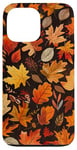 Coque pour iPhone 13 Pro Max Automne Feuilles d'automne Modèle mignon d'automne