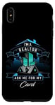 Coque pour iPhone XS Max T-shirt I'm A Realtor Ask Me For My Card pour Realtor