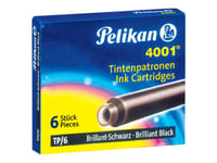 Pelikan 4001 Tp/6 - Bläckptron - Kungsblå - 0.8 Ml (Paket Om 6) - För Pelikano P481  R480  Junior P67