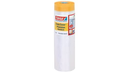 Tesa 4402 Easy Cover Precision 33m X 1.4m Masking Tape and Covering Sheet