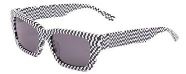 SITO SHADES OUTER LIMITS Polarized Sunglasses Black White Checker/Iron Gray 54mm