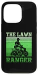 Coque pour iPhone 13 Pro Citation amusante de la tondeuse à gazon The Lawn Ranger