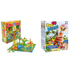 TOMY Games T73421 Rumble in the Jungle Board Game, From 5+ Years, Multicolor, T73421US & TOMY Pop Up Pirate Classic Children's Action Board Game