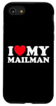 Coque pour iPhone SE (2020) / 7 / 8 Love Mail Man Funny Support, livreur postal, travailleur, fan