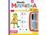 Glad Matematik För Barn - Suddbar Penna (Anna Podgórska)