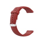 Huami Amazfit pop / pro BIP U - Silikon klockarmband 20 mm Röd