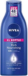 NIVEA Rich Nourishing Body Lotion (500ml), 48h Replenishing Lotion,... 