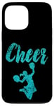 Coque pour iPhone 13 Pro Max Cheer Dance Sports Mignon Pom-pom girl Vintage Cheerleader