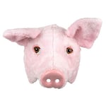 Boland BV Masque cochon peluche adulte - Rose - Taille Unique