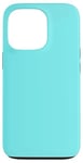 Coque pour iPhone 13 Pro Couleur bleu électrique simple