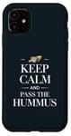 iPhone 11 Veggie Food Lover Pass The Hummus Vegetarian Case