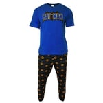 Batman Mens Bat Signal Short-Sleeved Pyjamas - L