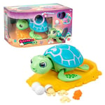 Bizak Sauve la Tortue, Animal interactif pour garçons et Filles, expérience d'unboxing, nettoie et Prend Soin de Votre Animal interactif avec réaction et Sons, Jeu de Soins (62008633-2)