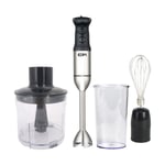 Hand-held Blender EDM 07648 Black Silver 1200 W