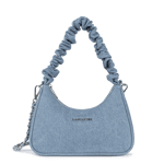 Petit sac besace - Chouchou Jean - Bleu - Camel