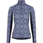 KARI TRAA Edith Half Zip - Bleu taille XS 2025