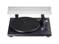 Teac Tn-280Bt-A3/B, Remdriven Skivtallrik, Manuell, Svart, Gjuten Aluminium, 33,45 Rpm, 420 Mm