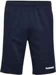 hummel Mixte enfant Hmlgo Kids Cotton Bermuda Shorts, Bleu Marine, 116 EU