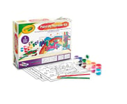 CRAYOLA - Kit de Peinture par Numéro, Activité Créative pour les Enfants avec de la Tempera, pour les 5 ans et plus, 04-2949