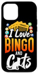 iPhone 12/12 Pro Bingo Player Cat I Love Bingo And Cats Case