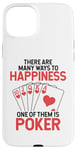 Coque pour iPhone 15 Plus De nombreuses façons de faire du bonheur Poker Hands Texas Holdem Player Poker