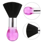 Pink Neck Face Duster Brush Barber Hair Clean Hairbrush Cutting Hairdressing Ggm