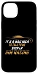 Coque pour iPhone 14 Plus Simulateur de course Sim Racing Cockpit Siège Sim Racer