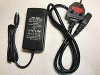 12V 5V 4 Pin AC Adaptor Power Supply for Lacie 2 TB 301405U External Hard Drive