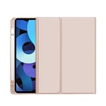 Coque Étui pour iPad Air 5 2022/4 2020 (10,9'') avec Support pour Stylo, réveil Automatique, Mise en Veille/Veille Automatique - Rose